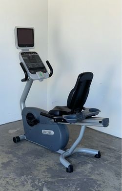 Precor RBK 842i Commercial Recumbent Bike w/ Cardio Theater – Self-Powered