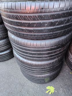 Selling (4] tires 255/50r20 Bridgestone alenza