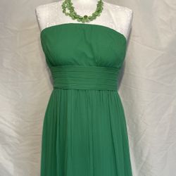 J. Crew Green Dress Women’s Size 6