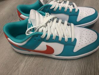 Nike Dunk Low Teal Orange Sneakers