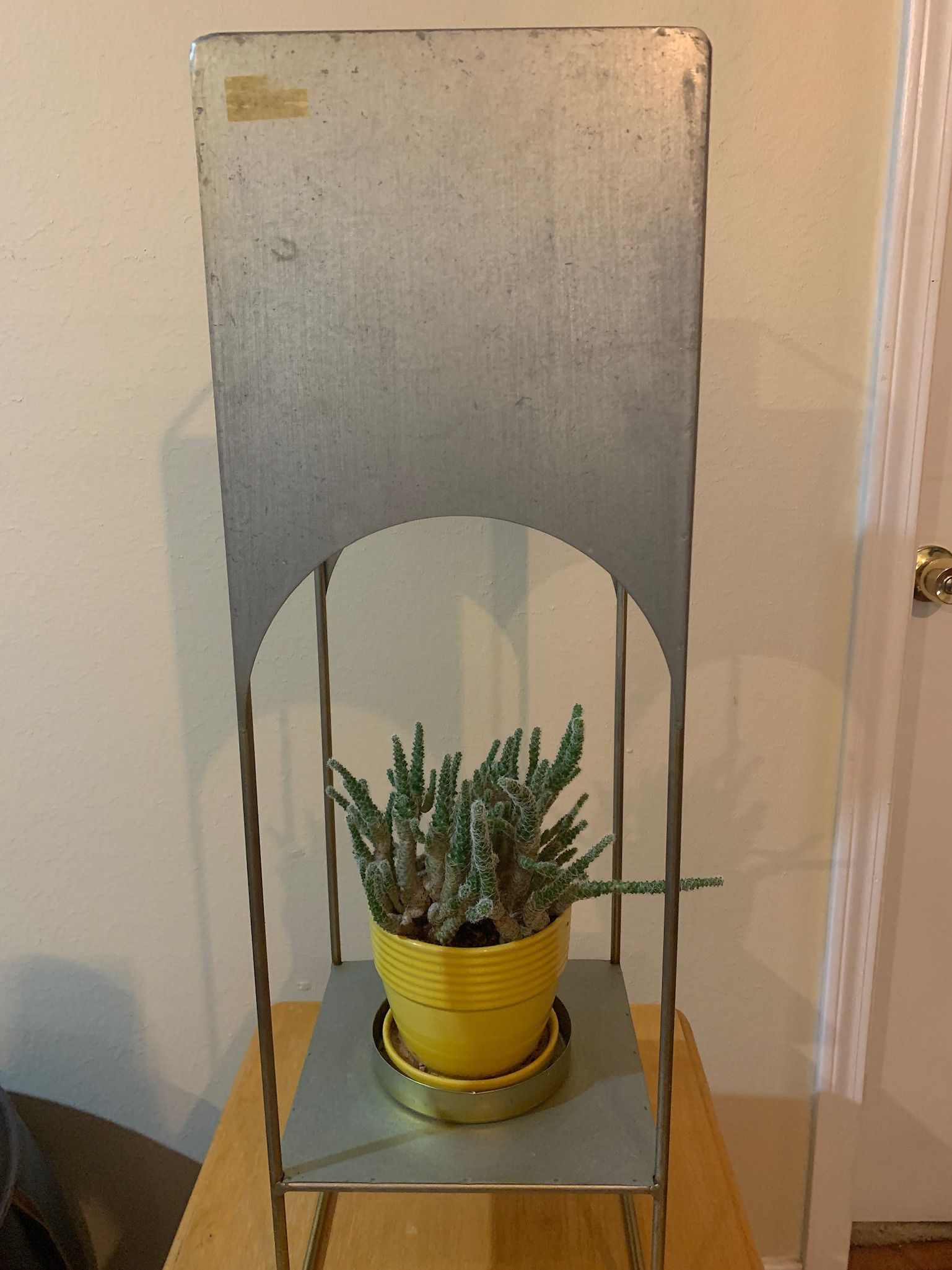 Two Plant Stands Or Candle Holders