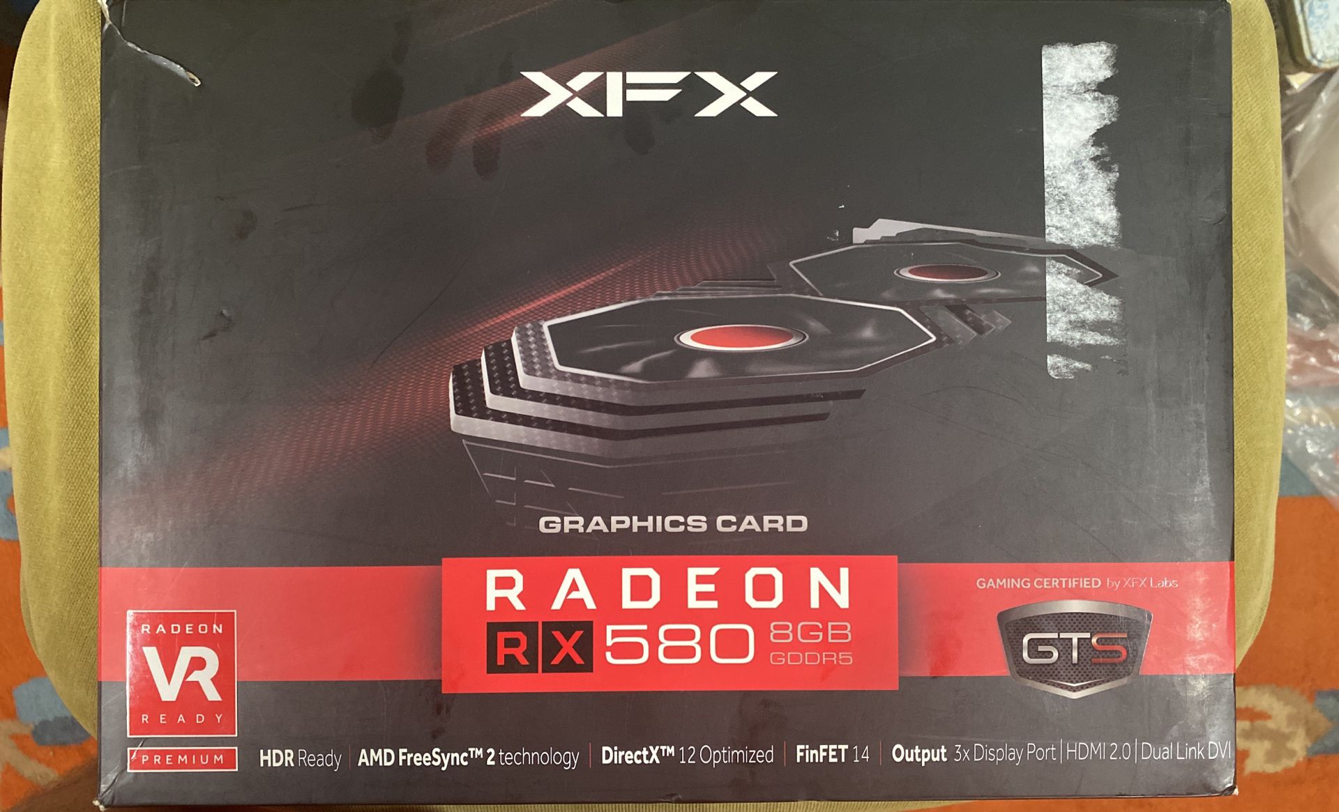 AMD XFX RADEON RX 580 Graphics Card*GDDR5* 8 GB*