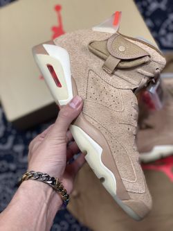 Travis Scott x Air Jordan 6 AJ6 TS British Khaki