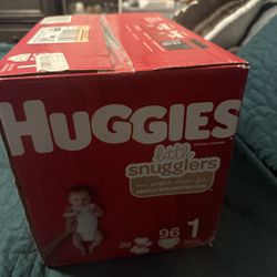 Box Diapers Size 1 