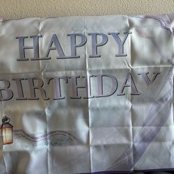 Frozen Happy Birthday Banner 