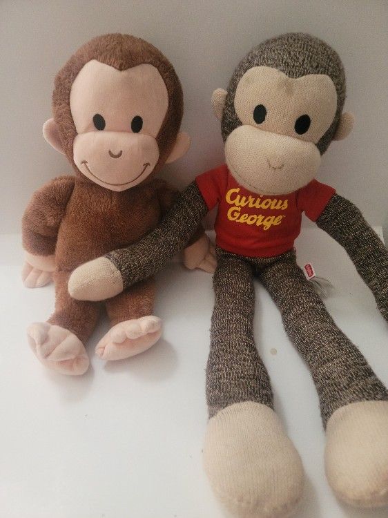 Curious George Plush Set For Sale 