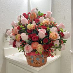 Xl Ollita De Barro Arrangement 