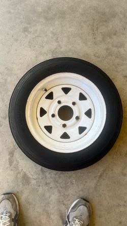 4.80 x 12 Spare Tire with 12” Wheel 5 Lug