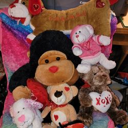 Valentine's stuffed animal bears