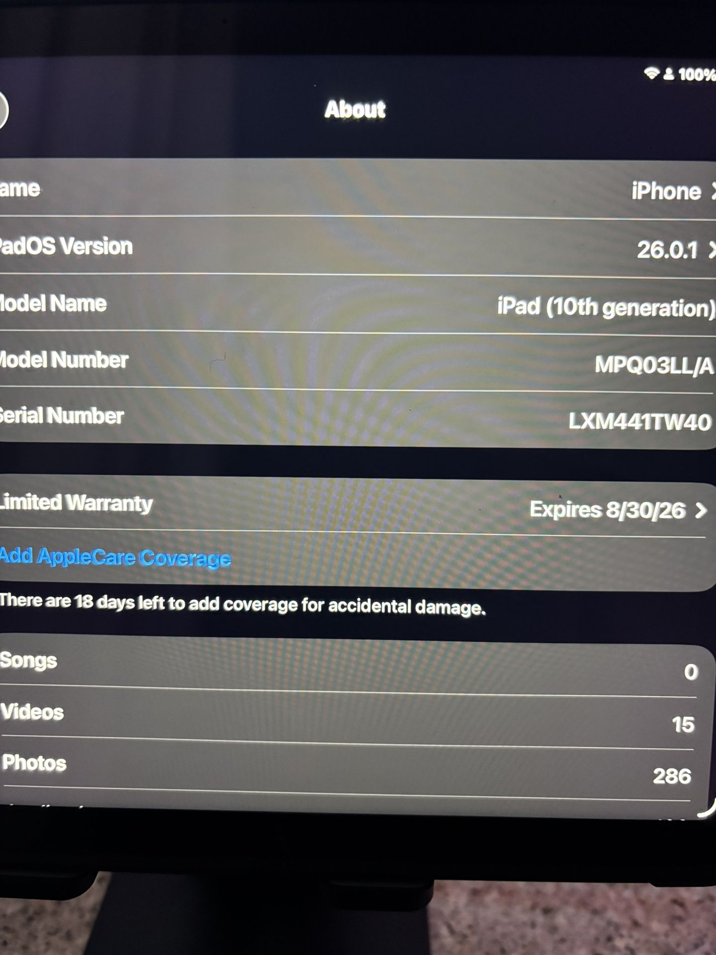 iPad 10th Generation 10.9 Inch