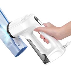 New-Sweepulire Vacuum Steamer for Clothes, 2500Pa Suction Handheld Clothes Steamer, 3 Modes, LED Display, Portable Travel Steamers for Clothes, Steami