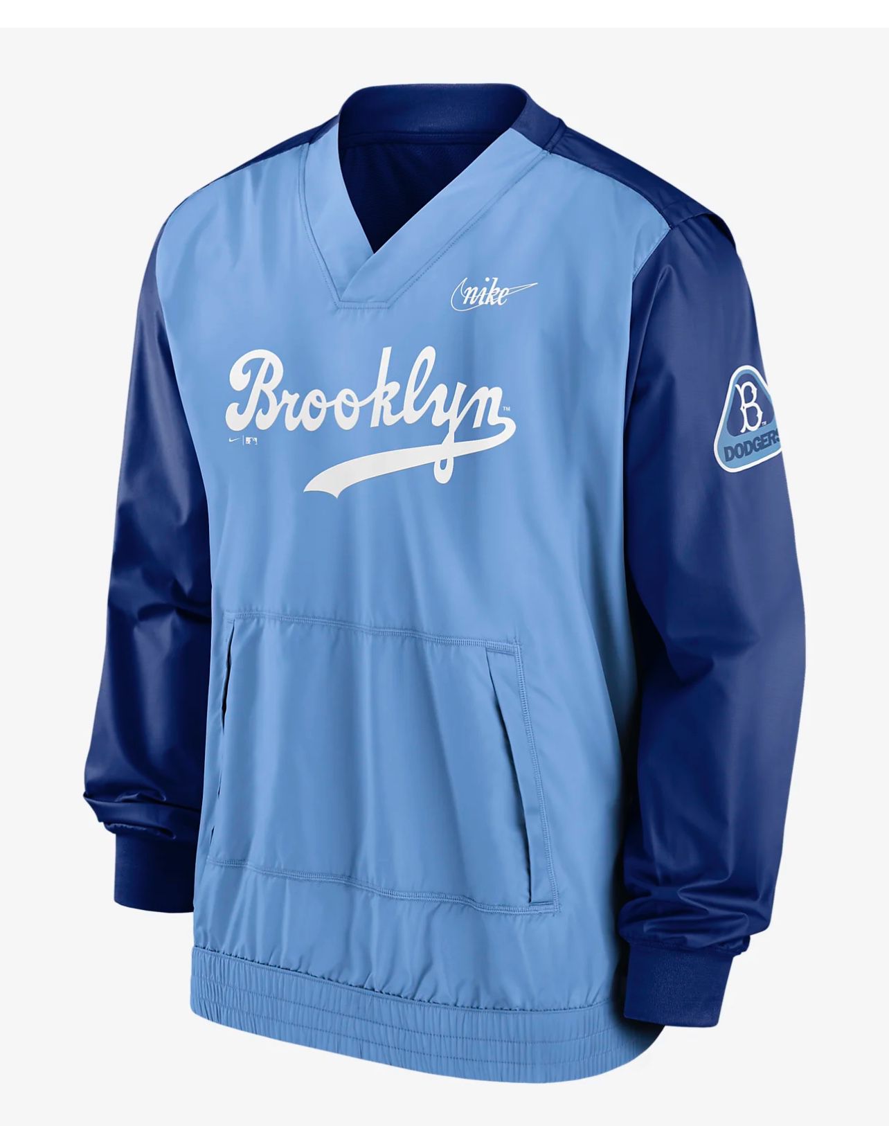 Nike Cooperstown (MLB Brooklyn Dodgers) Men's Pullover Jacket Size L-Large