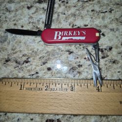 Vintage Advertising Multi-Tool, Knife File Scissors