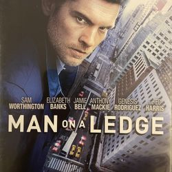 MAN On A LEDGE (DVD-2012) Elizabeth Banks + Jamie Bell + Sam Worthington!