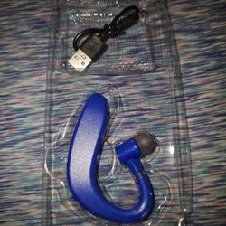 Headphone Bluetooth blue