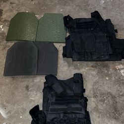 Bullet Proof Vests And Plates And Shock Plates 