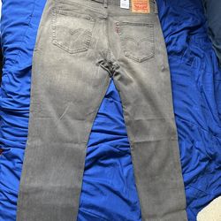 Levi's 514 Straight Fit Men's Jeans Flex Men’s Grey *multiple Sizes Available
