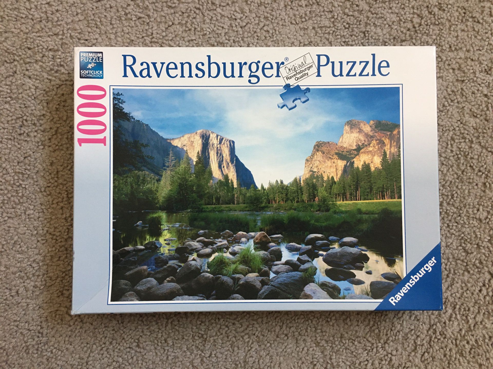 Jigsaw Puzzle Ravensburger YOSEMITE VALLEY no Missing Pieces