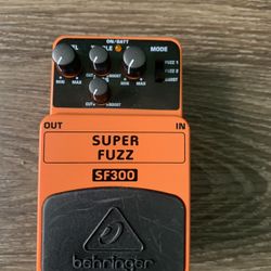 Super Fuzz Pedal 