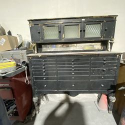 Antique Dental gabinet