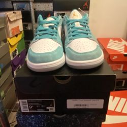Jordan 1 Low New Emerald