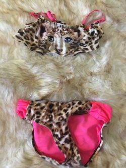 Kids bathing suit justice size 6