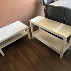 Entryway Table And Coffee Table (price In Description)