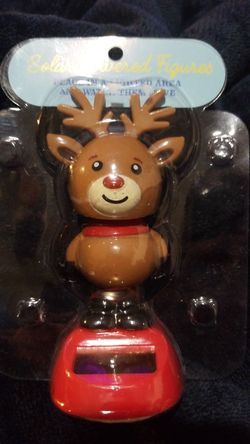 Solor powered reindeer