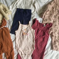 Baby girl Clothes 6-9m