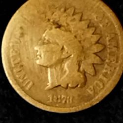 1873 Indian Head Penny