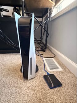 Play Station 5 disc version with 2TB external hard drive