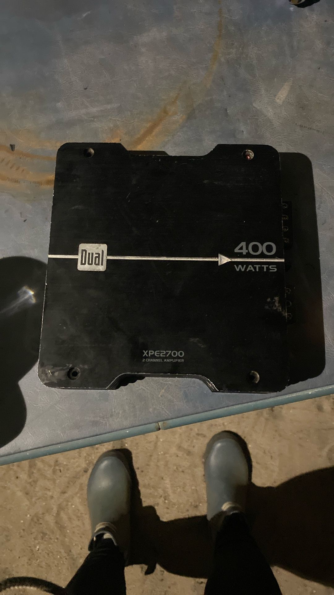 Dual 400 Watt 2 Channel Amp