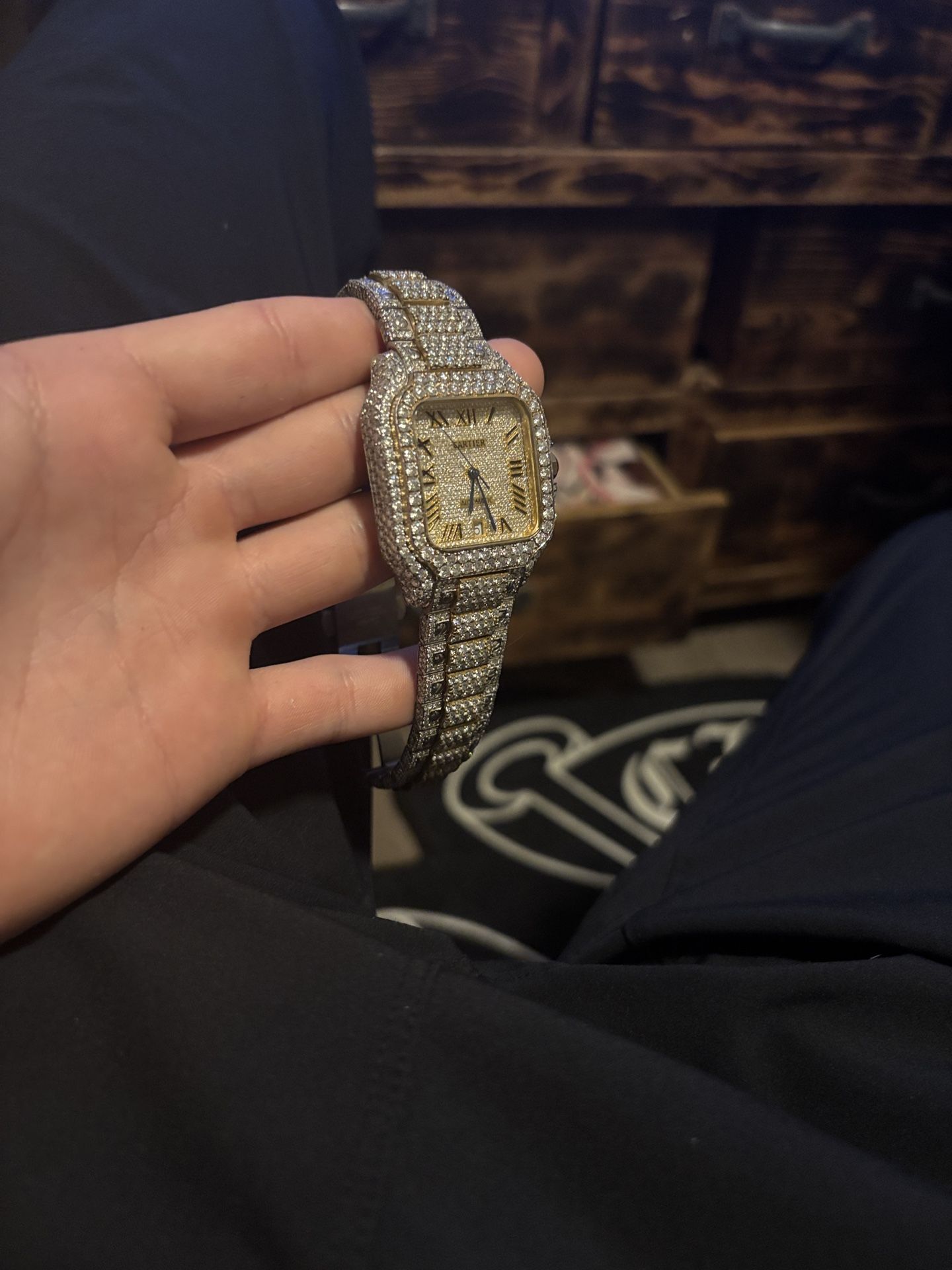 Moissanite Cartier Watch