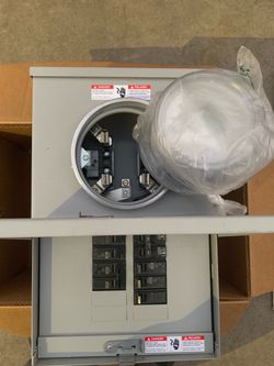Electrical Meter Socket and Load Center Panel
