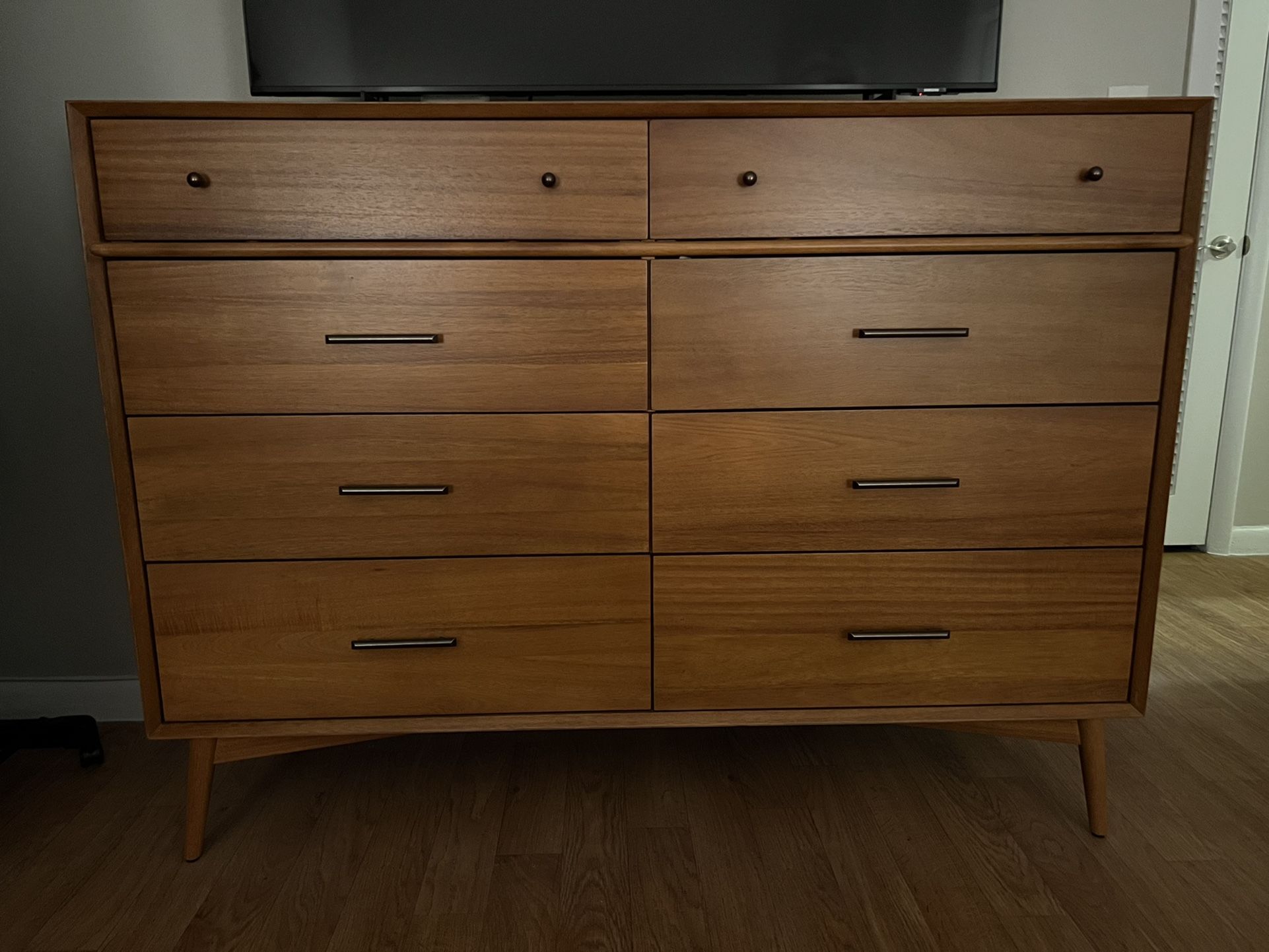 West Elm Mid Century 8 Drawer Dresser