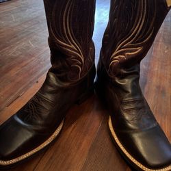 Stetson and Ariat boots