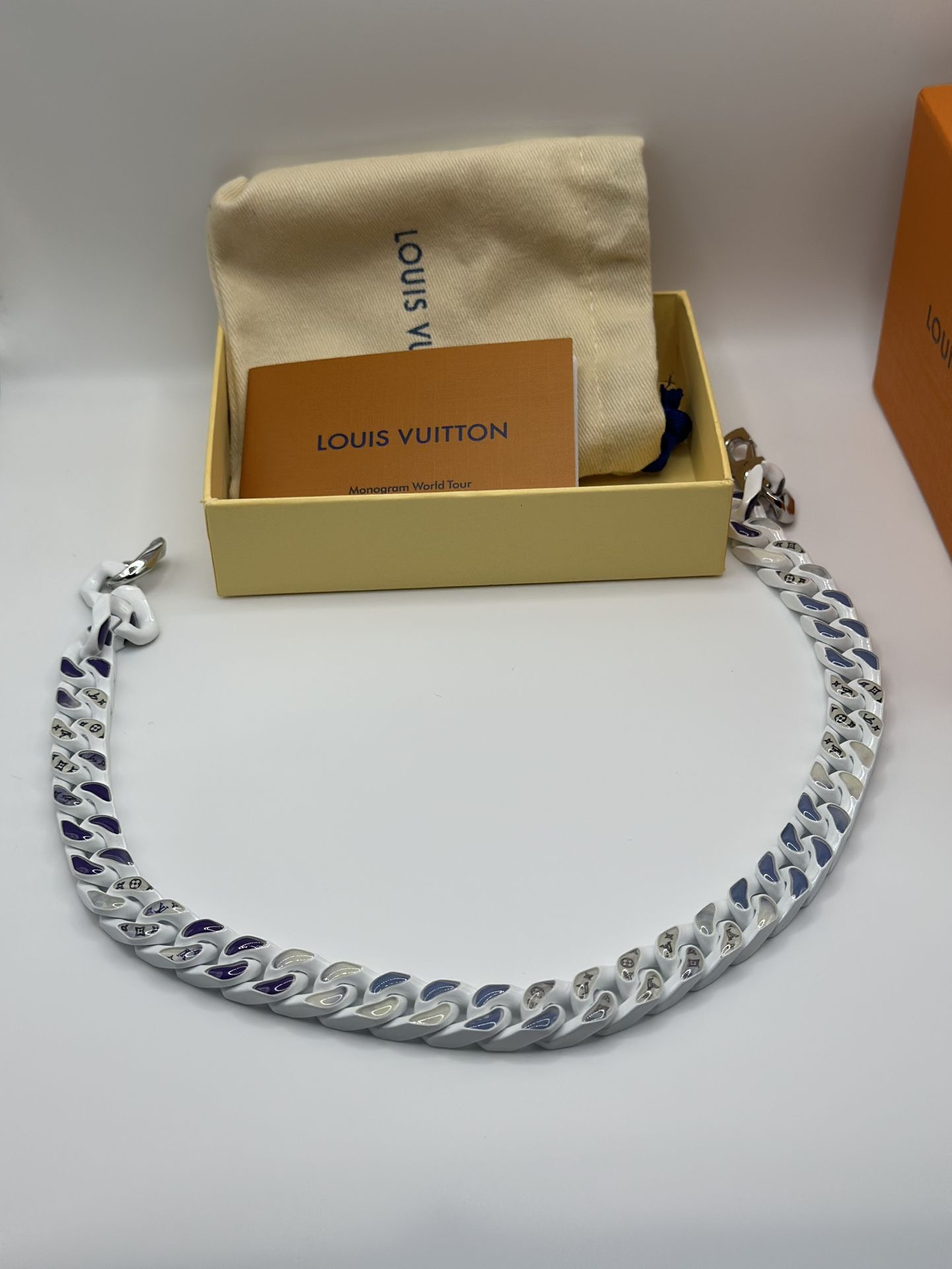 LV MONOGRAM CLOUD NECKLACE