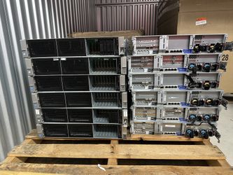 Bulk Lot HP ProLiant DL380 / DL360 Gen9 Rack Servers – 128GB–320GB RAM Each – Tested – No HDDs
