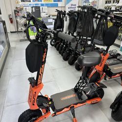 Arwibon GT08 Dual Motor 50MPH Electric Scooter! Finance For $50 Down Payment!!