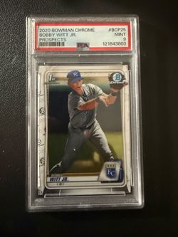 🔥PSA 9 Bobby Witt Jr. 1st Bowman🔥