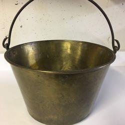 Solid brass Bucket  From 1900’s