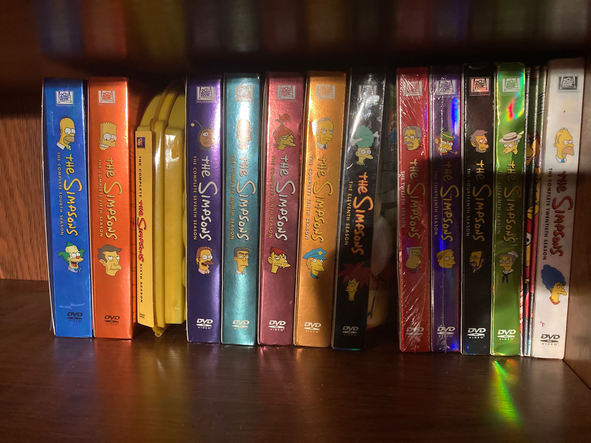 Simpsons DVD sets