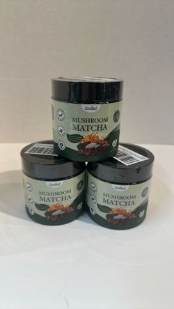 3 New Gremlin Matcha Mushroom Powder -20 Servings Each