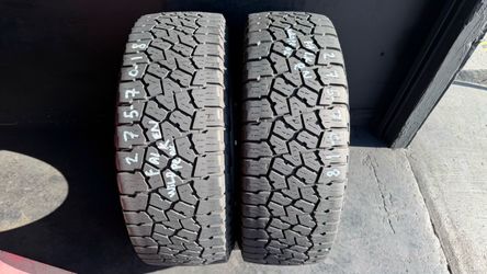 275-70-18LT Falken Wildpeak A/T Used Tire Pair $170 Free Mounting and Balancing