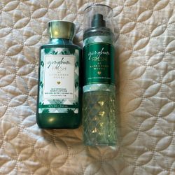 Gingham Fresh Body lotion And Fine fragrance Mist 
