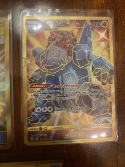 Pokemon Gold 5 Card Lot Coalossal, Spell Tag, Karate Belt, Capture Energy,  Ordinary Rod NM/M for Sale in Tampa, FL - OfferUp
