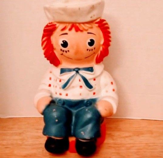 1972 Raggedy Ann And Andy Bank