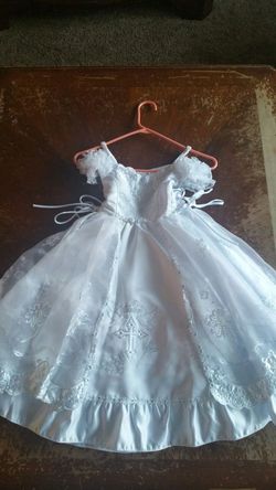 Girls baptism dress