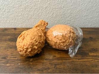 1 jumbo squishy chicken drumstick