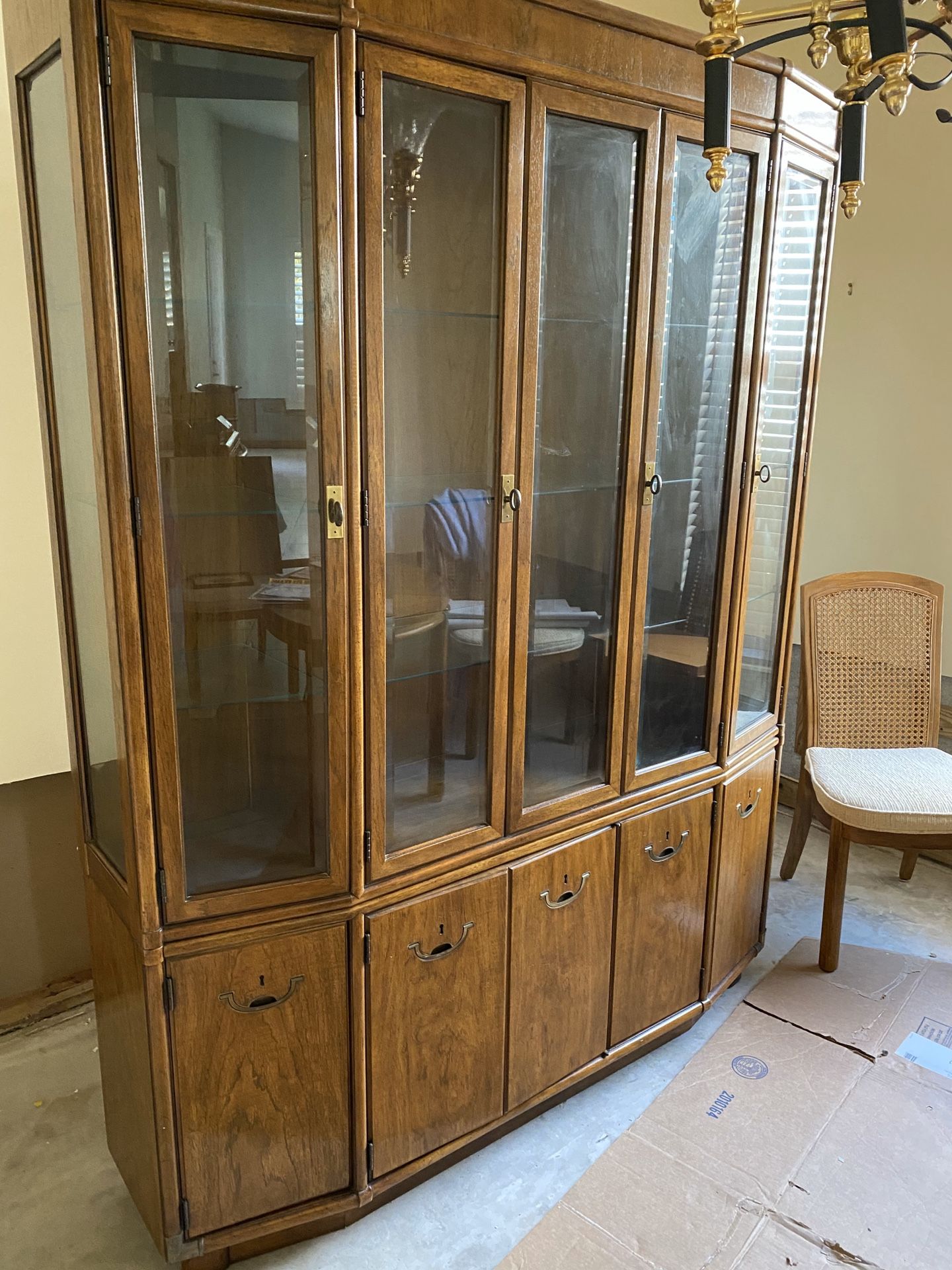 Drexel dining room cabinet